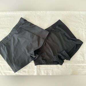 Girls size medium. Bundle of two. Boy shorts both are black.